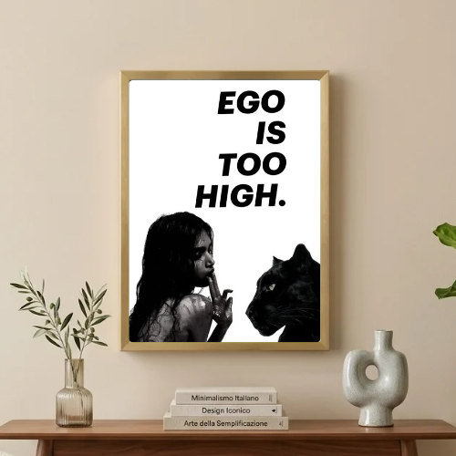 Chic room girl poster