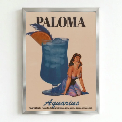 bar and restaurant decoration, paloma acquarius