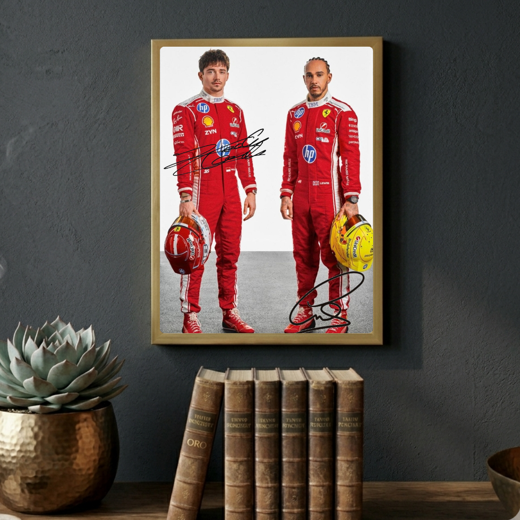 lewis hamilton, leclerc ferrari