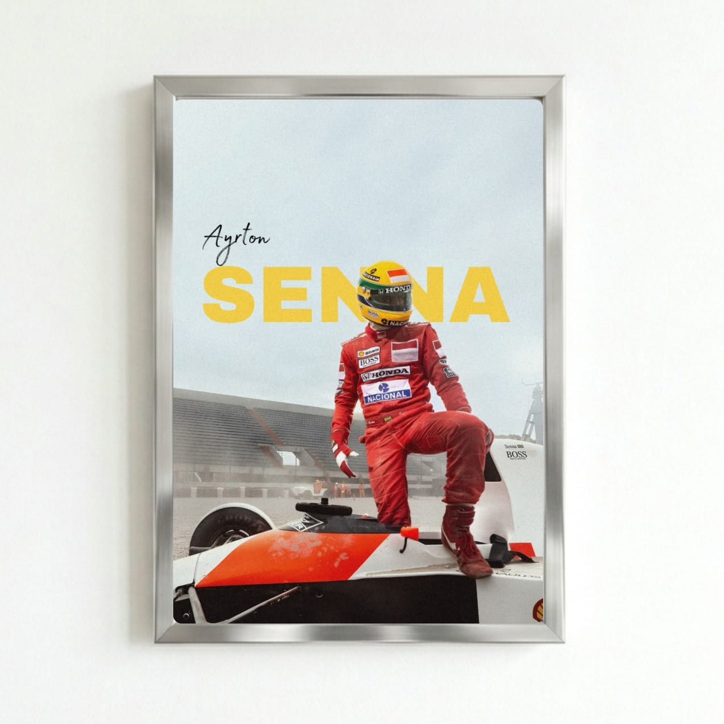ayrton senna f1 mclaren
