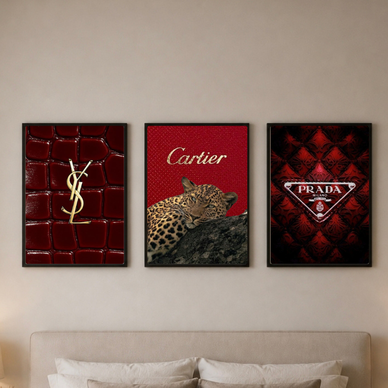 luxury brand red