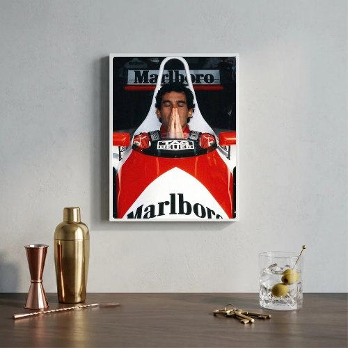bar and restaurant decoration, Marlboro Ayrton senna
