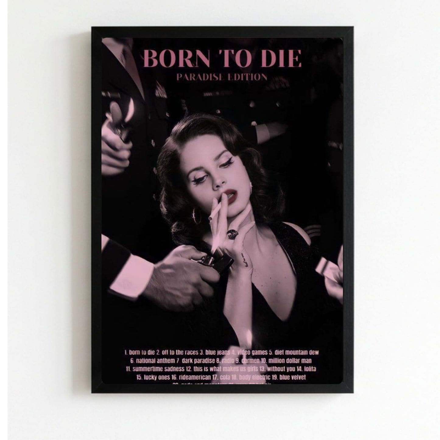Lana Del Rey – Born To Die Poster with Frame