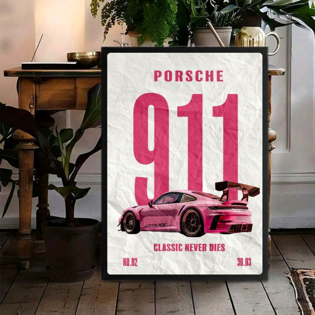 Porsche poster