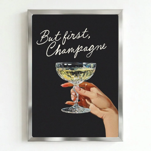 Chic Wine Champagne bar and restaurant decoration