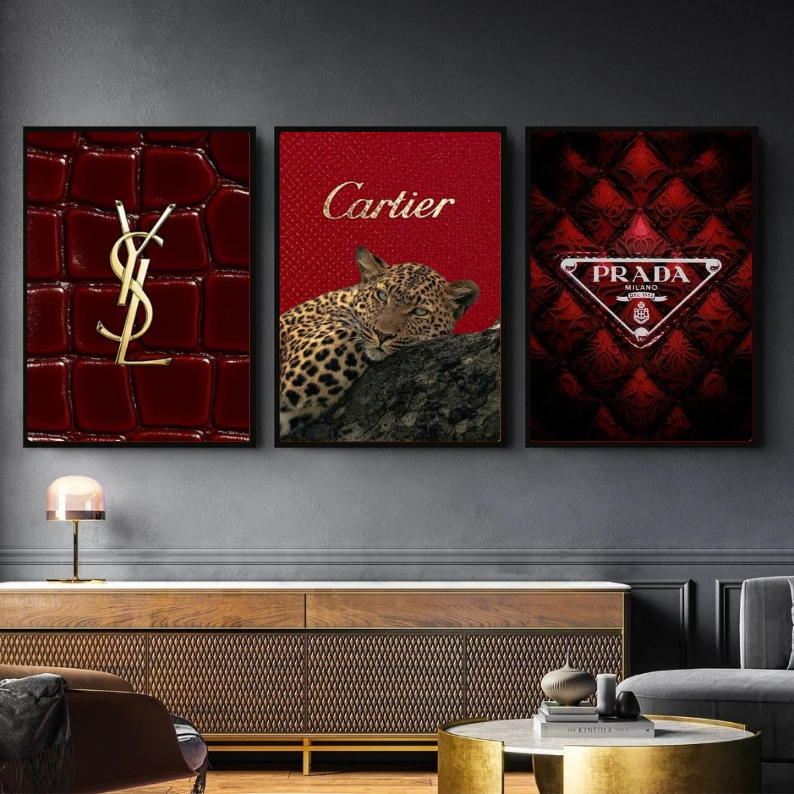 luxury brand red