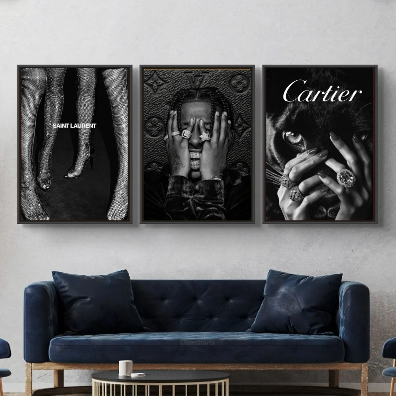 luxury brand black