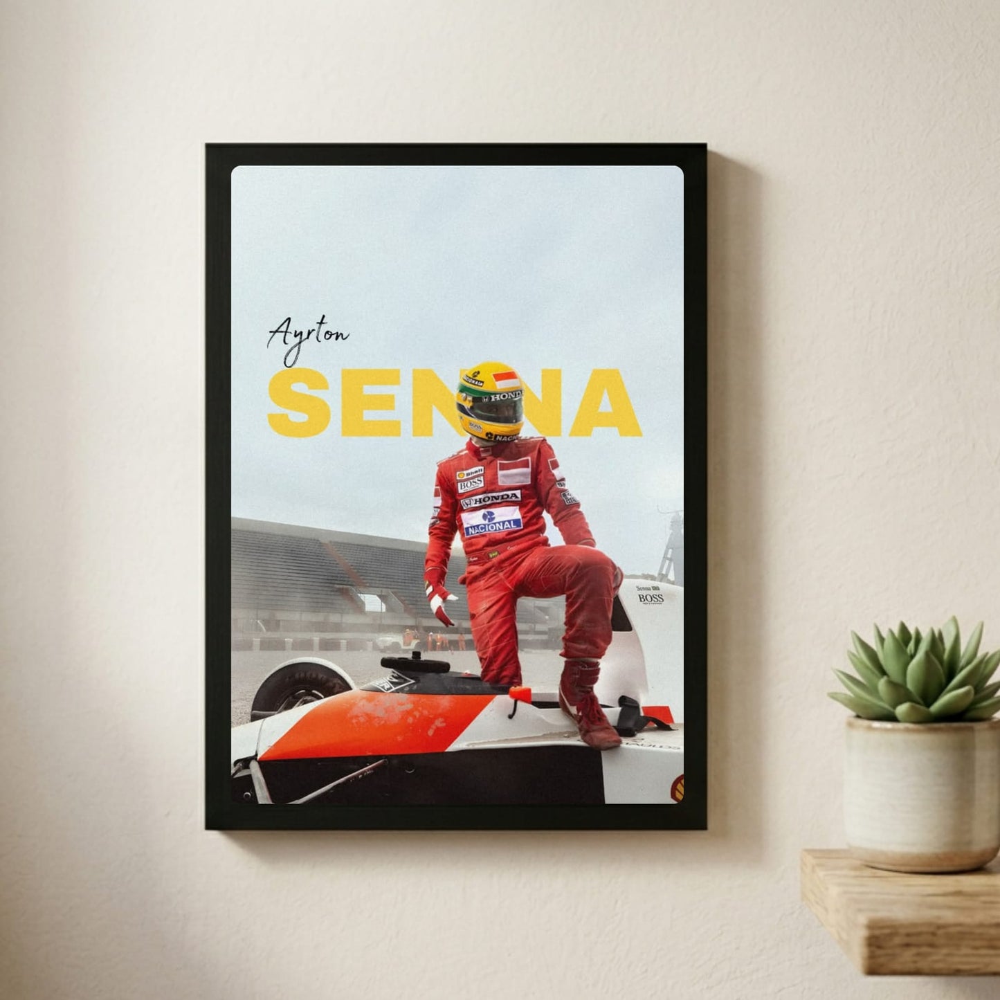 ayrton senna f1 mclaren