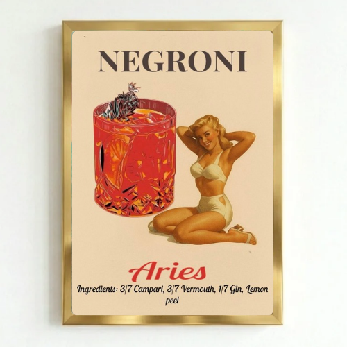 bar and restaurant decoration negroni aries