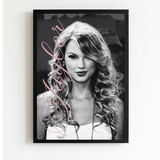 Taylor Swift Poster with Frame