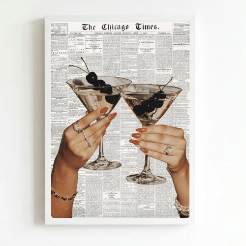bar and restaurant decoration martini chic