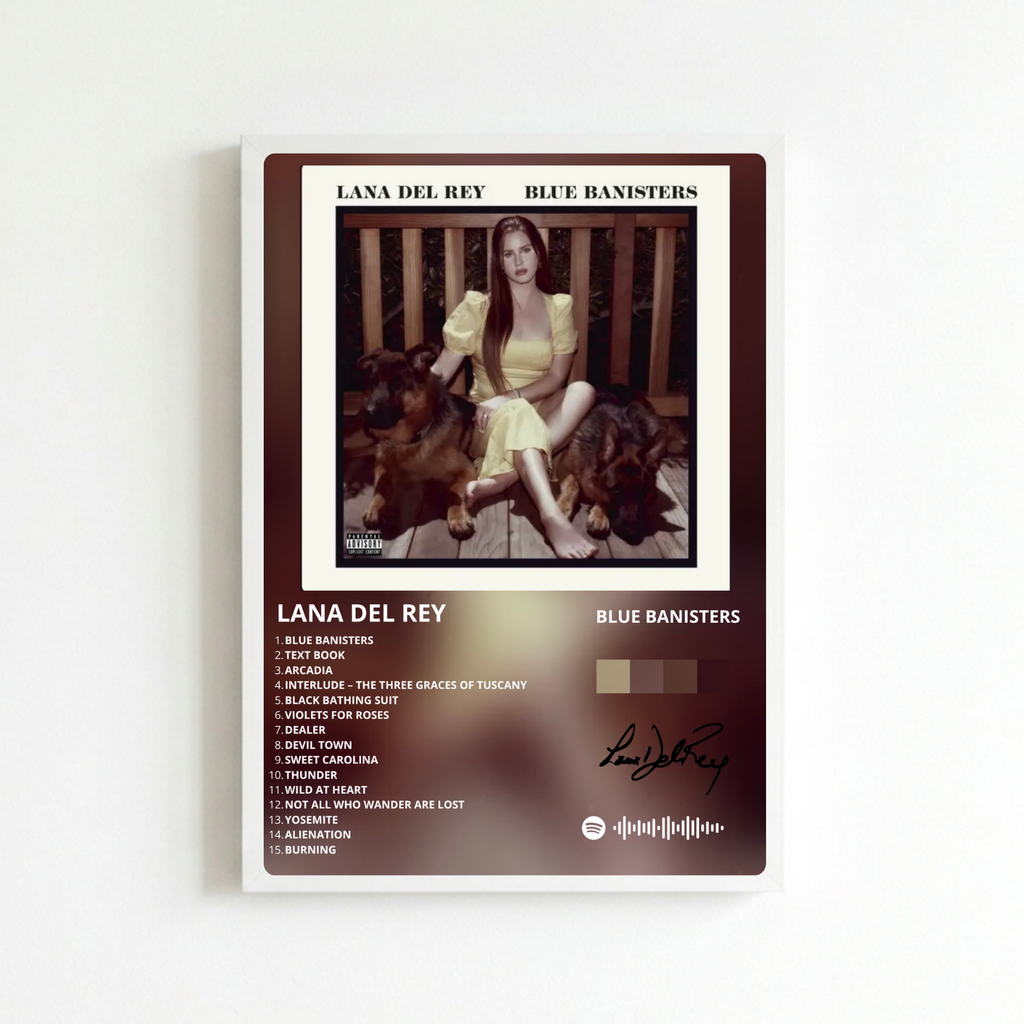 lana del rey - blue banisters
