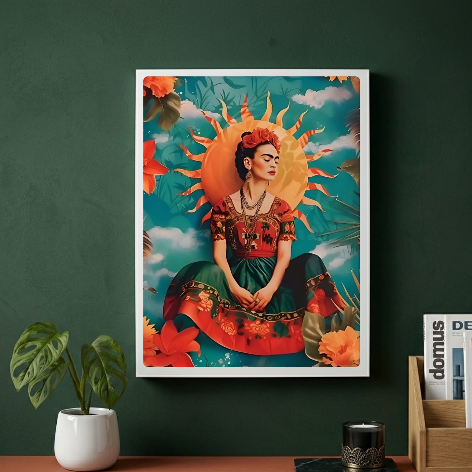 poster cats frida kahlo