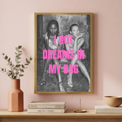 Kate Moss, Noemi Campbell Girls Aesthetic Room