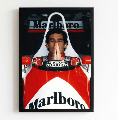 bar and restaurant decoration, Marlboro Ayrton senna
