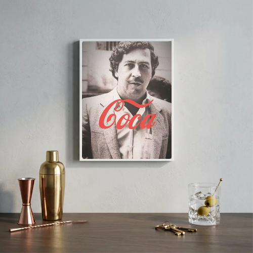 bar and restaurant decoration, coca cola