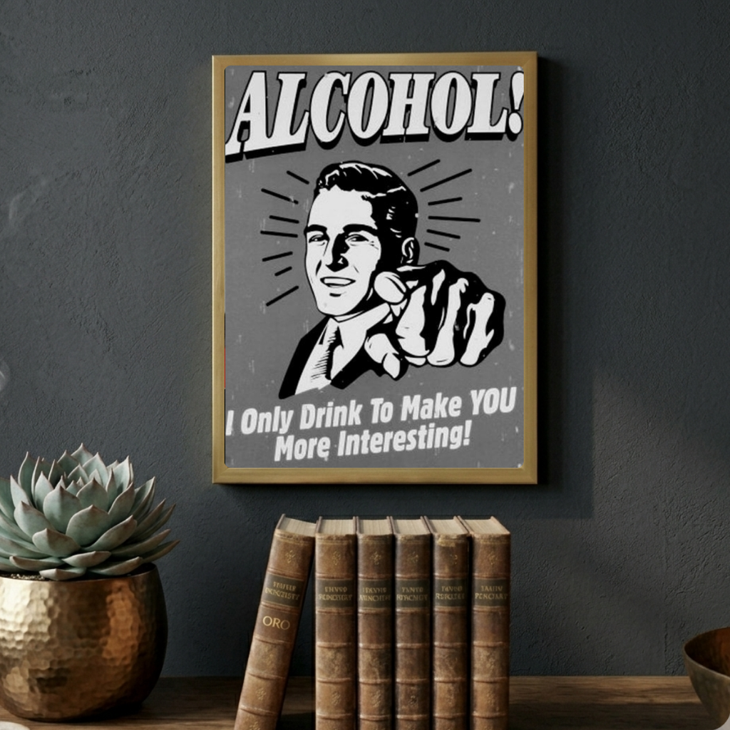 bar and restaurant decoration, alcohol