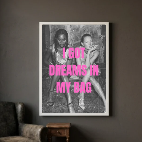 Kate Moss, Noemi Campbell Girls Aesthetic Room