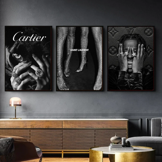 luxury brand black