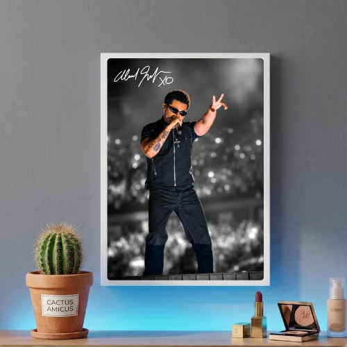 The Weeknd live autograph