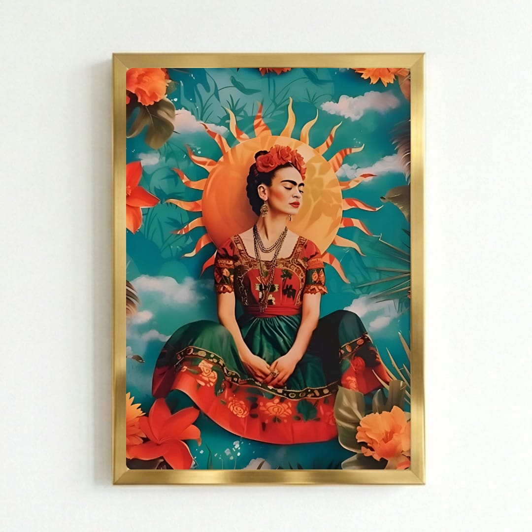 poster gatti frida kahlo