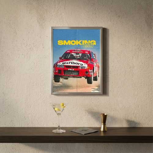 bar and restaurant decoration, sigarette car