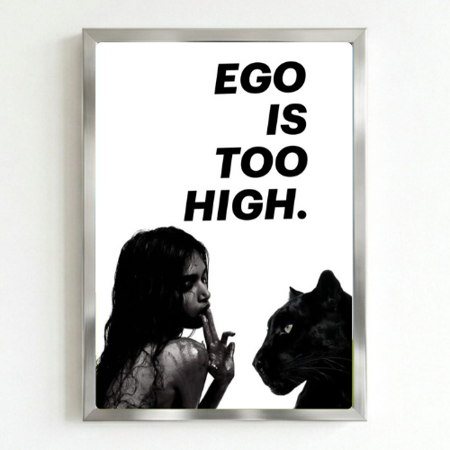 Chic room girl poster