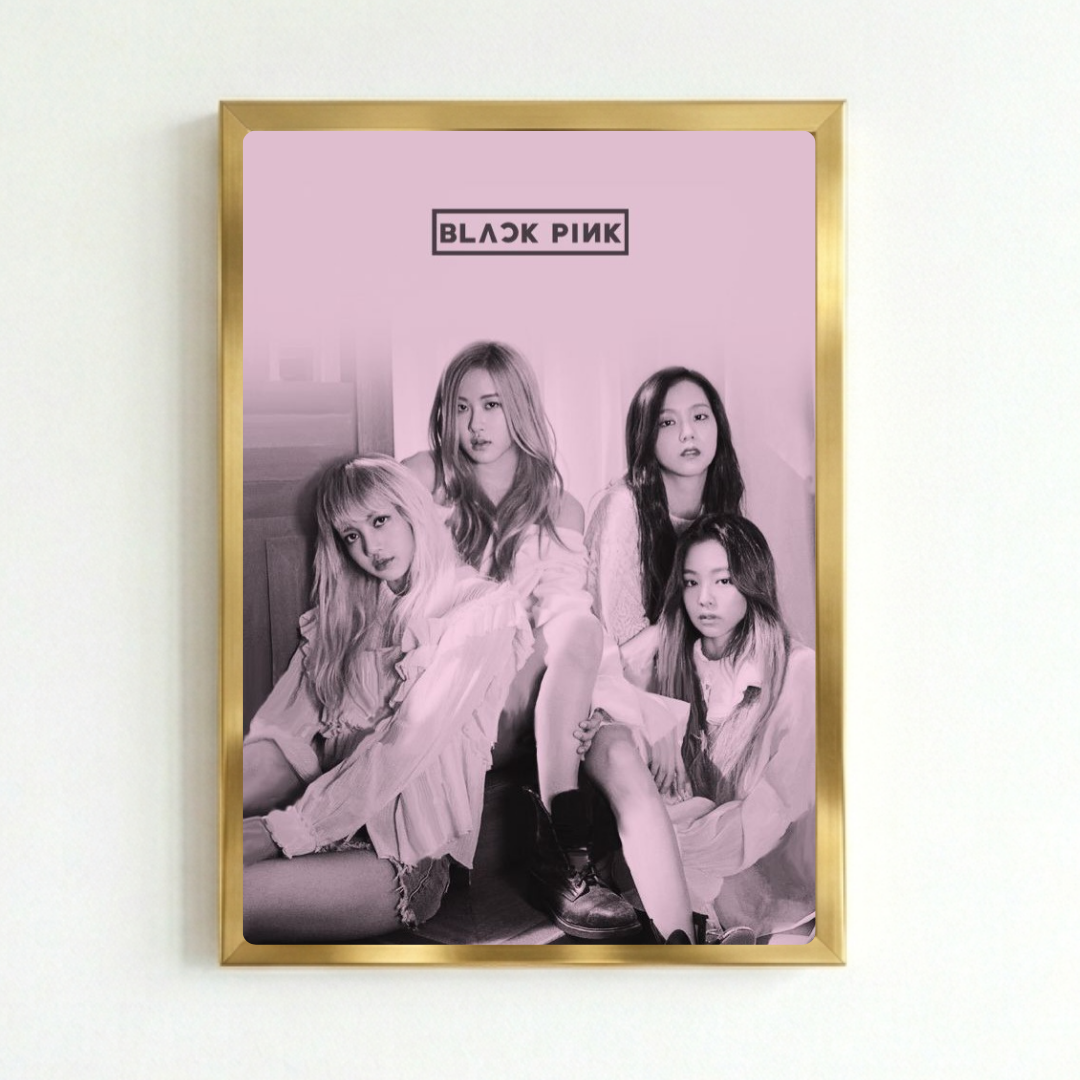 Blackpink Poster with Frame
