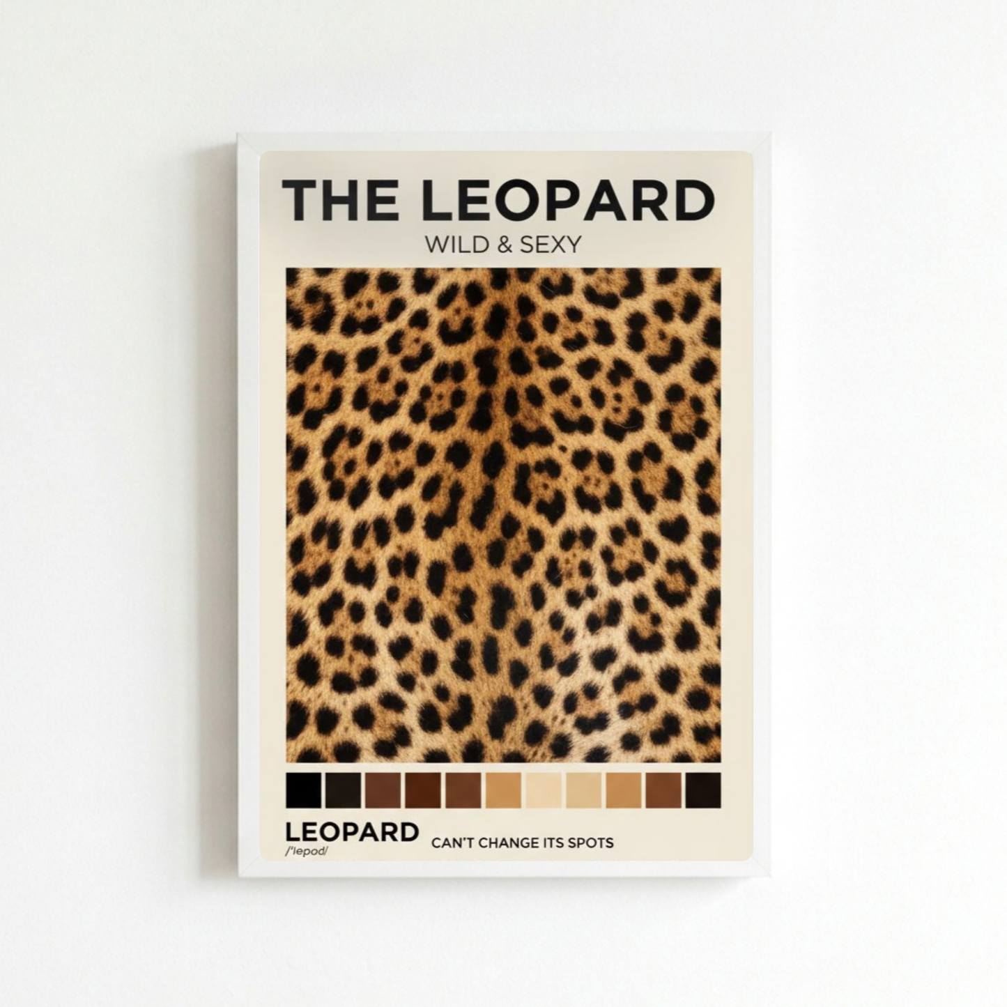 Home deco chic leopard