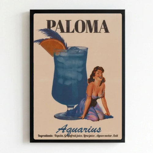 bar and restaurant decoration, paloma acquarius