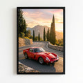 Vintage car ferrari