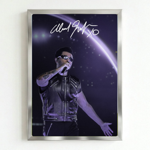 The Weeknd Live Autograph