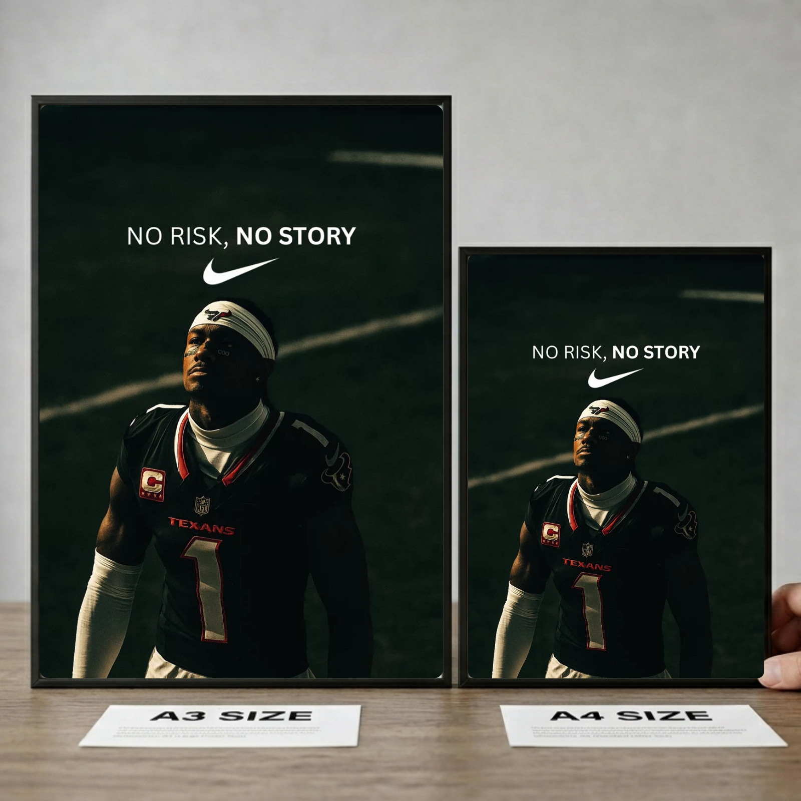 Nike rugby poster
