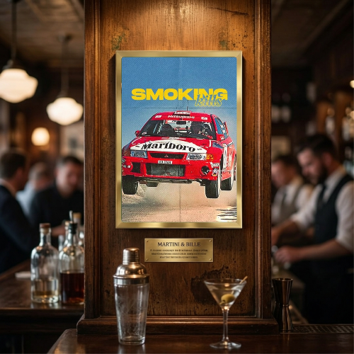 bar and restaurant decoration, sigarette car