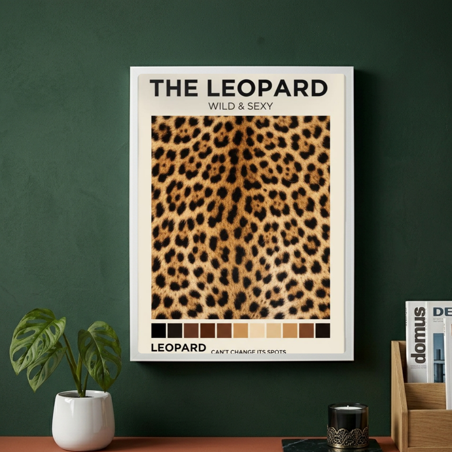 Home deco chic leopard