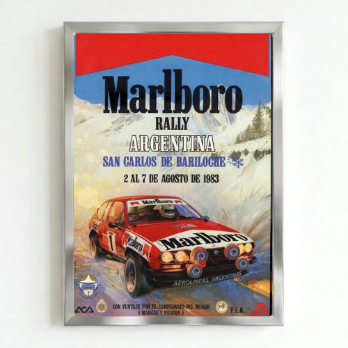 bar and restaurant decoration, Marlboro sigarette