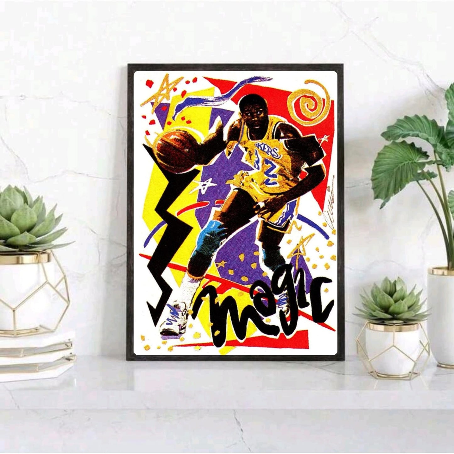 Magic Johnson - Basket