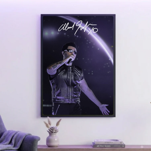 The Weeknd Live Autograph