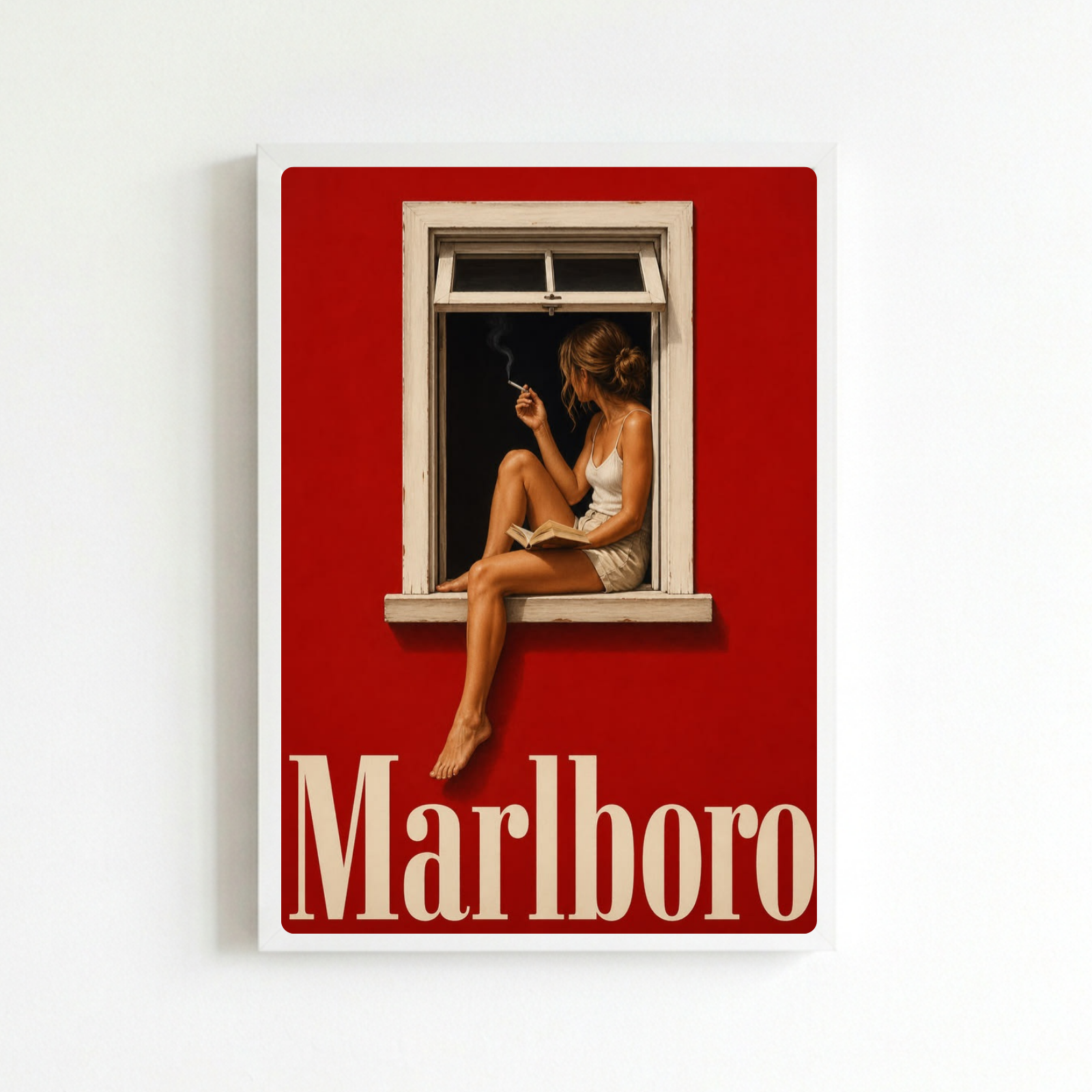 bar and restaurant decoration, marlboro cigarette