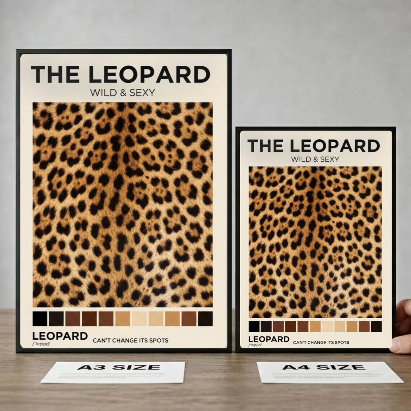 Home deco chic leopard