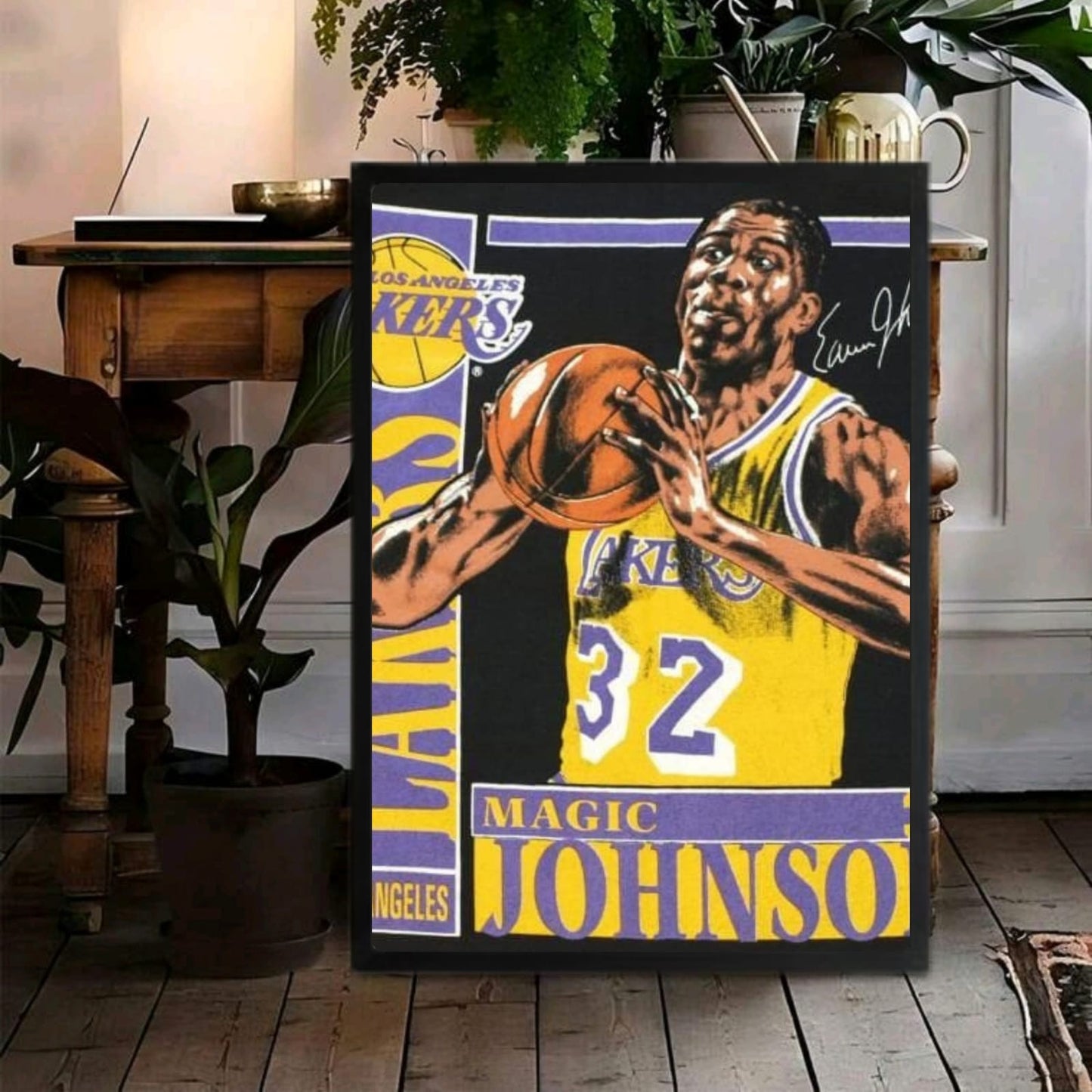Magic Johnson - Basket
