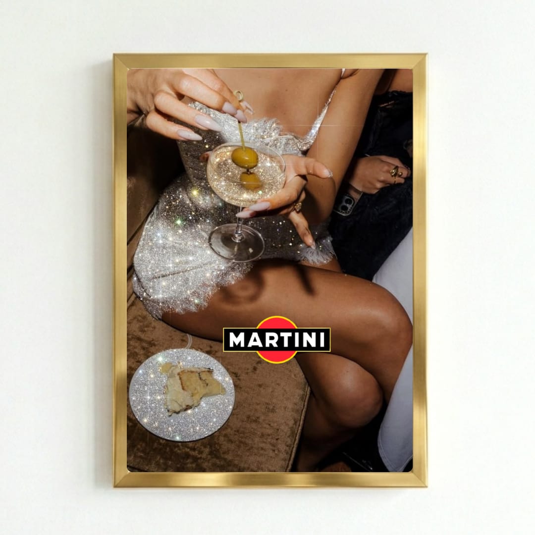 bar and restaurant decoration martini chic