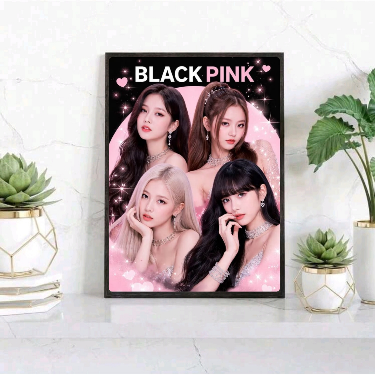 Blackpink Poster with Frame