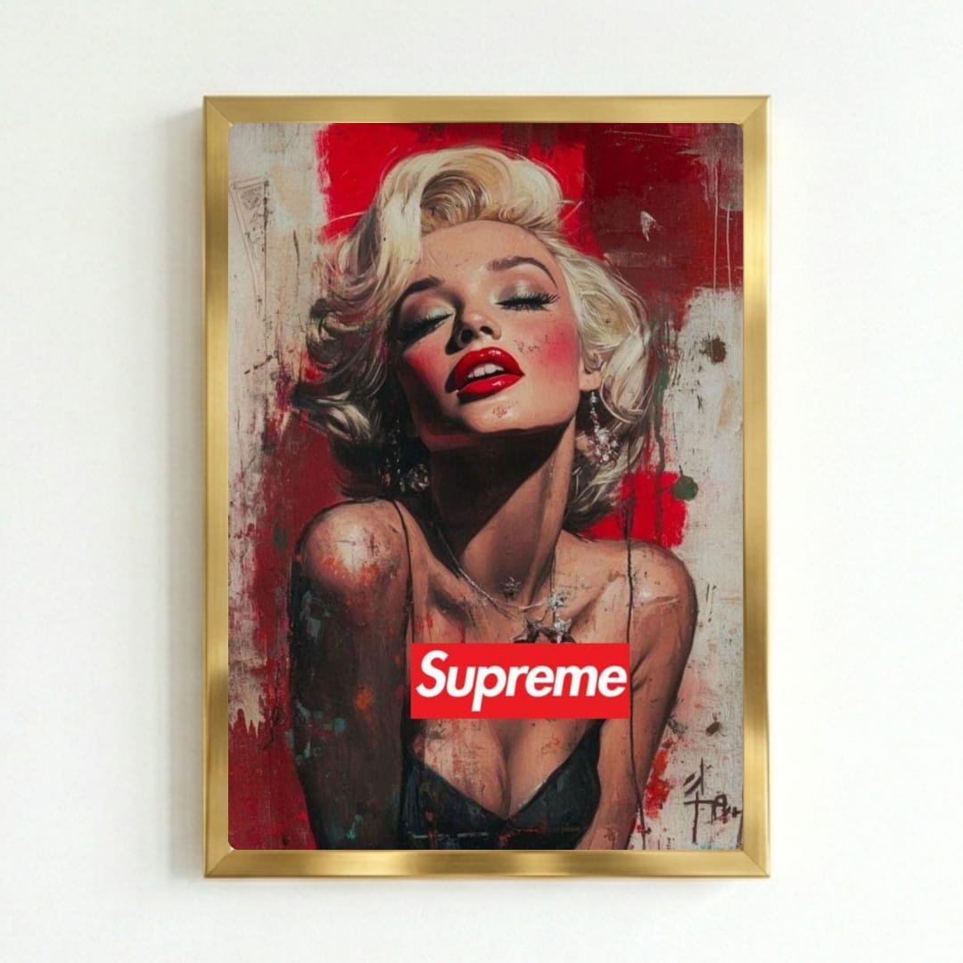supreme Marilyn Monroe poster