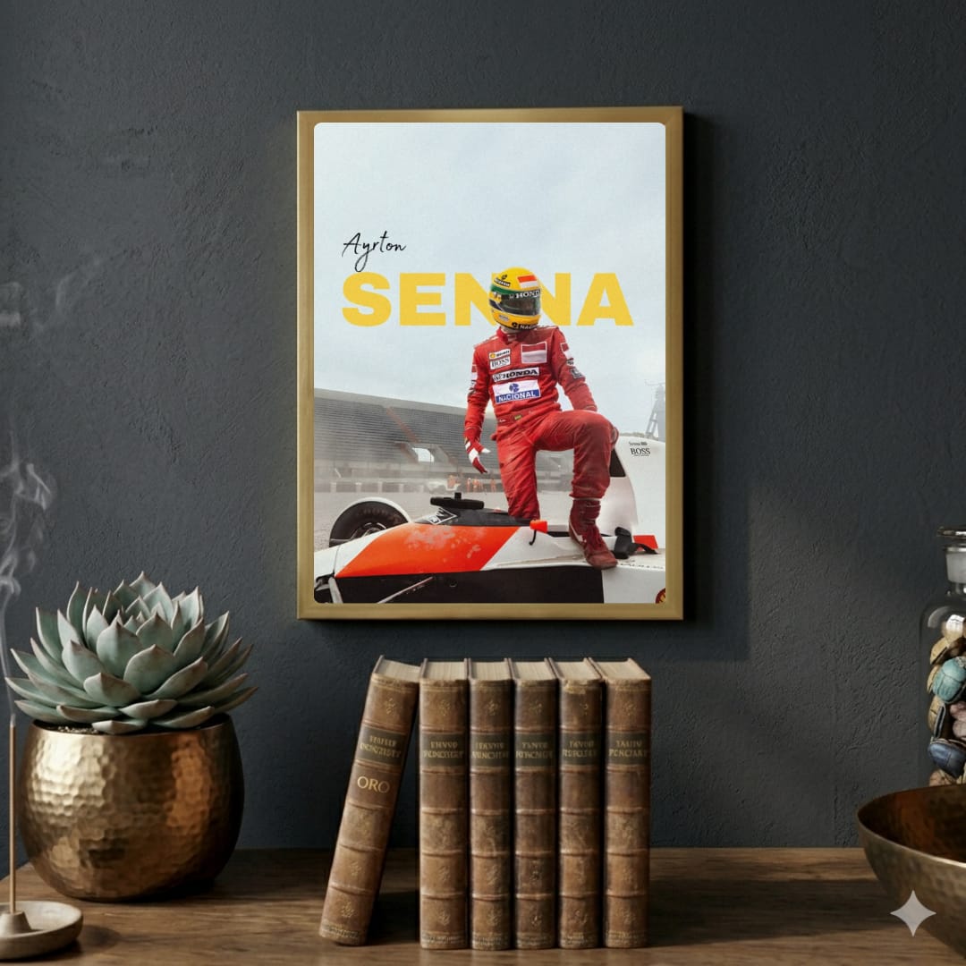 ayrton senna f1 mclaren