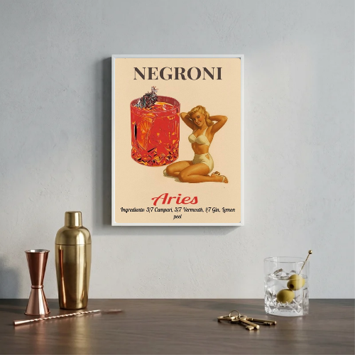 bar and restaurant decoration negroni aries