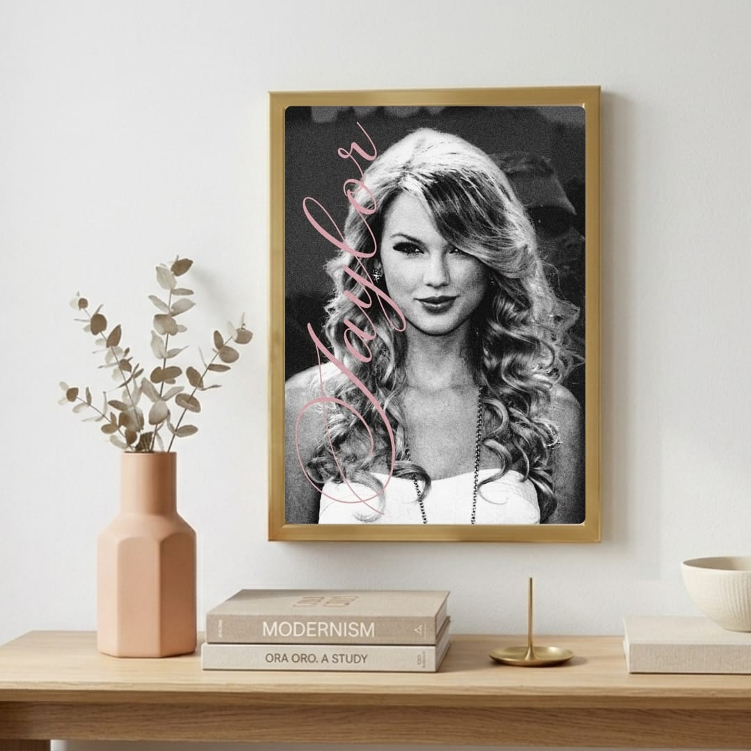 Taylor Swift Poster with Frame