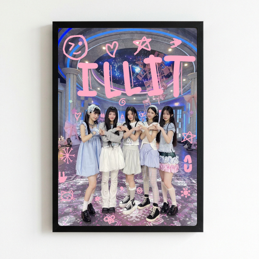 Illit Kpop Poster