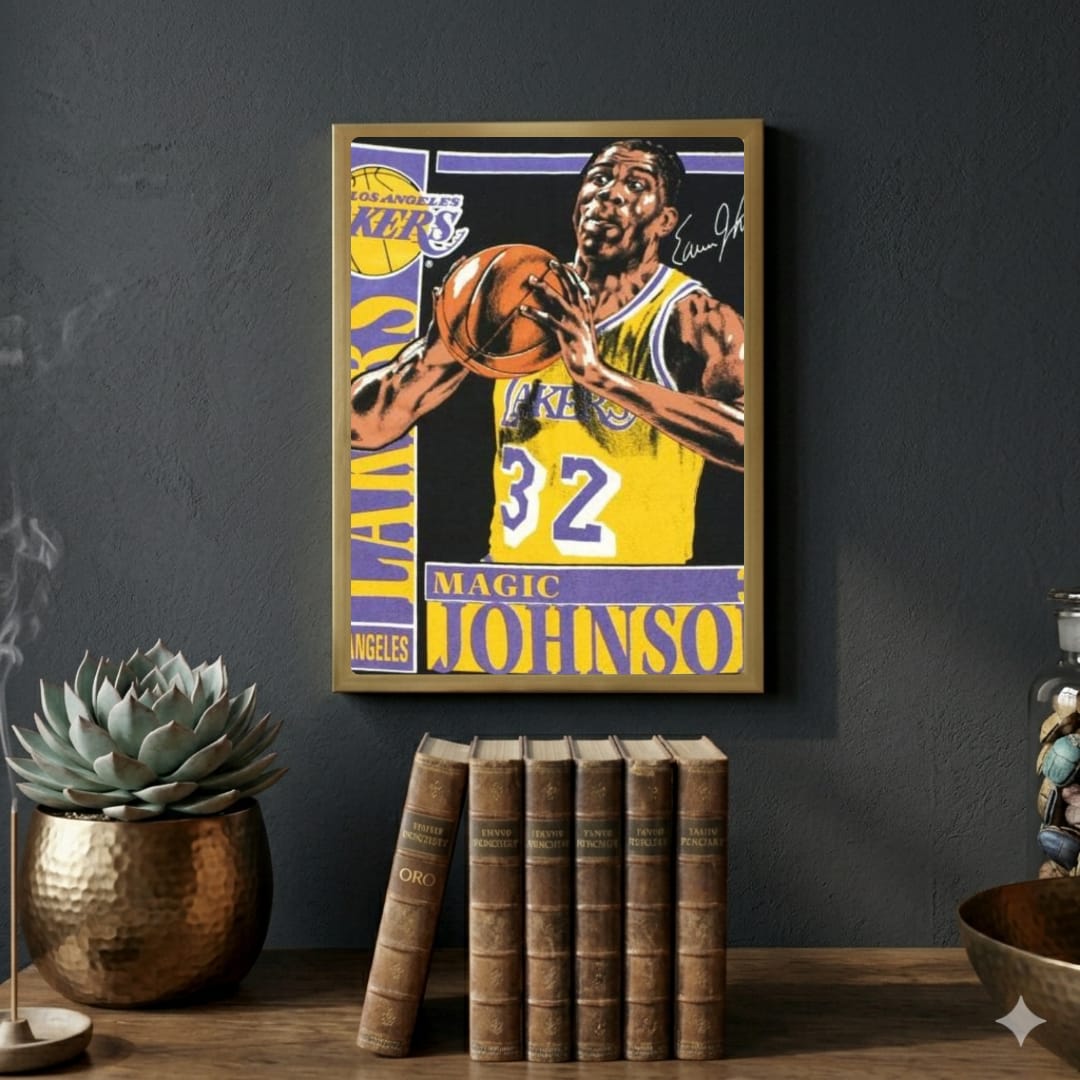 Magic Johnson - Basket