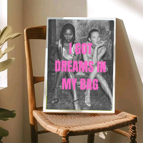 Kate Moss, Noemi Campbell Girls Aesthetic Room